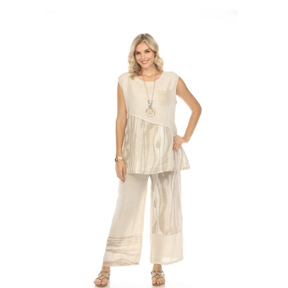 Off-White Abstract sleeveless pocket detailed Top - Picture 5 of 7